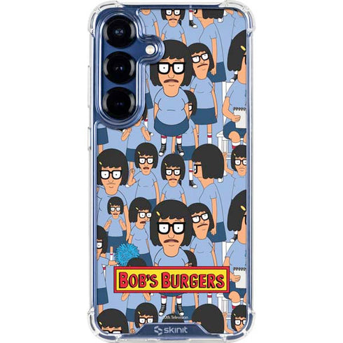 Bobs Burgers Tina Belcher Galaxy S25 Clear Case